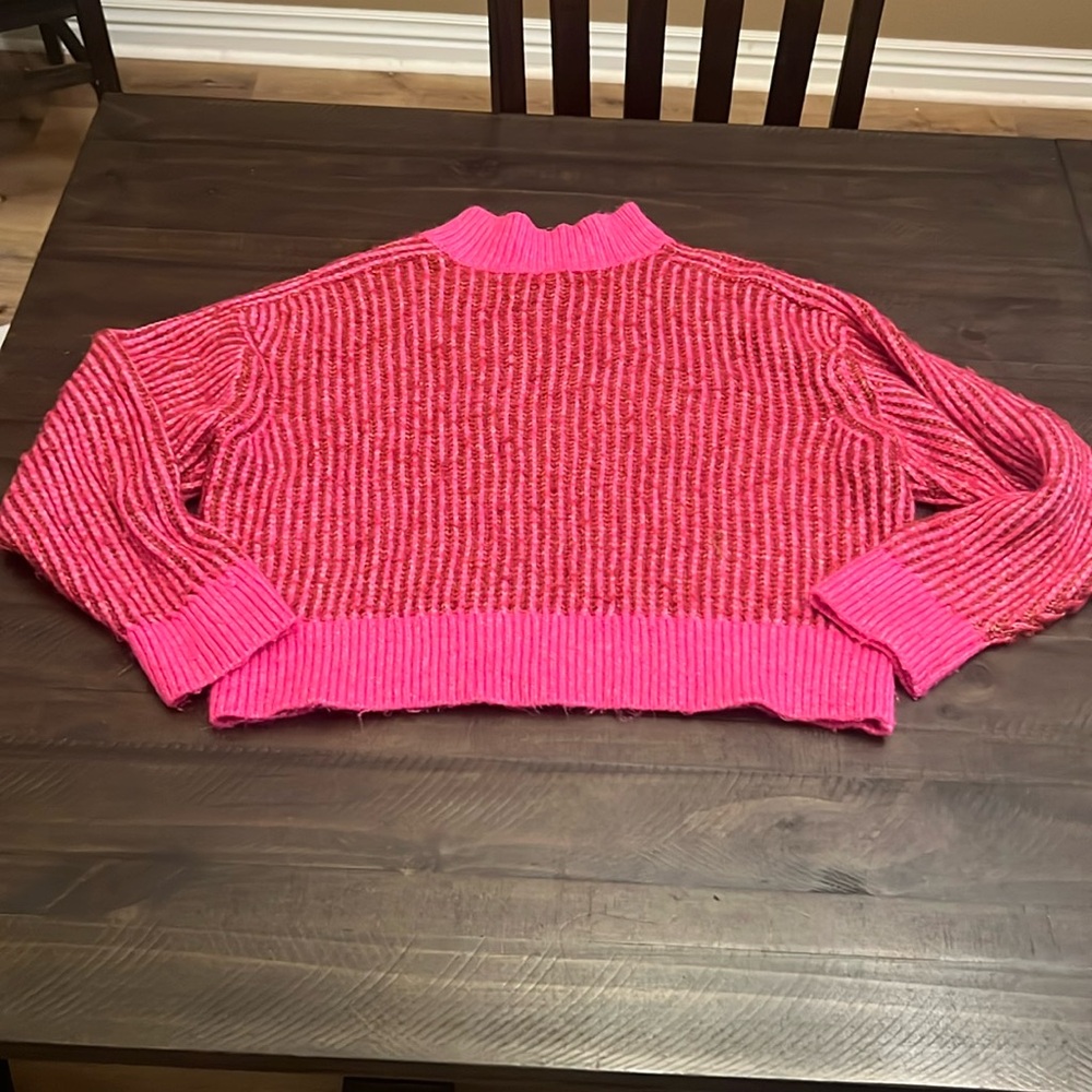 Ava & Viv Pink fluffy Sweater - Size X